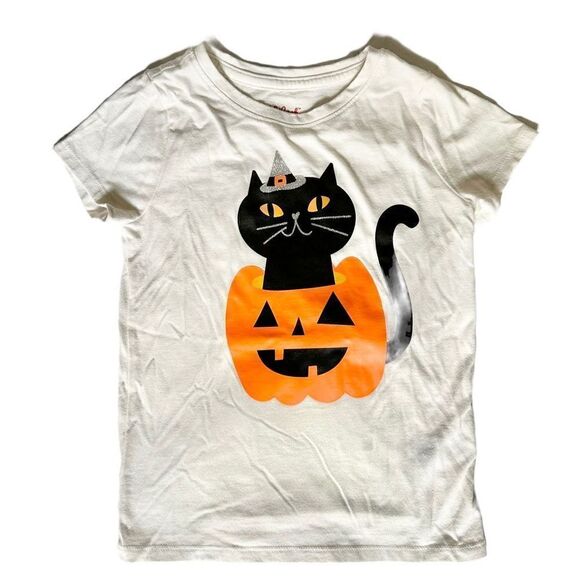 Halloween Cat Short-sleeve T-shirt, 4T - Picture 1 of 4
